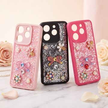 Stylish Multicolor Glitter Premium Phone Case For Tecno Spark 10 Pro