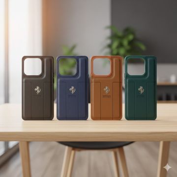 Premium Leather Type Soft Silicone Protective Case for Tecno Spark 10 Pro