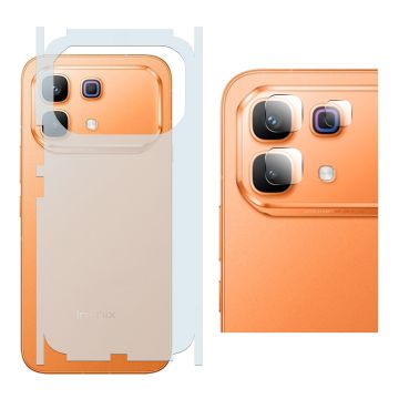 2-in-1 Back Matte Bundle for Infinix Note 60 Pro: Matte + Camera