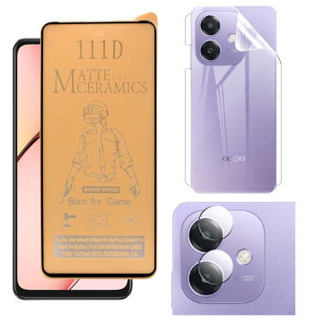 3-in-1 360 Bundle for Oppo A5i: Ceramic + Jelly Camera - Image 2