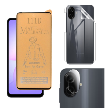 3-in-1 360 Bundle for Samsung A07: Ceramic + Jelly Camera - Image 2