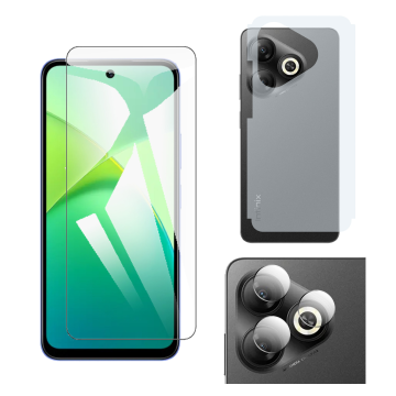 3-in-1 360 Matte Bundle for Infinix Smart 10 HD : Polish + Camera - Image 2