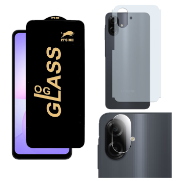 3-in-1 Full Protection for Samsung A07 : HD + Matte Camera - Image 2