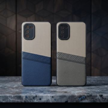 Nokia G21 Case Multicolor Dual Tone Premium Soft Leather Back Cover