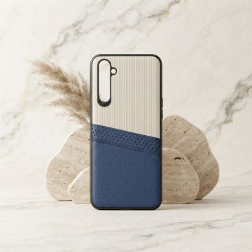 Realme 6 Pro Case Multicolor Dual Tone Premium Soft Leather Back Cover