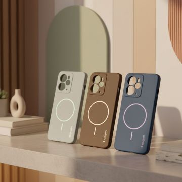 Premium Realme 14T Soft TPU Back Case Official Spigen Design Multicolor