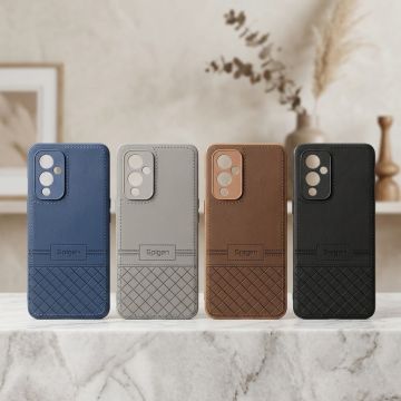 OnePlus 9 Ergonomic Leather Texture Case Premium Handheld Experience