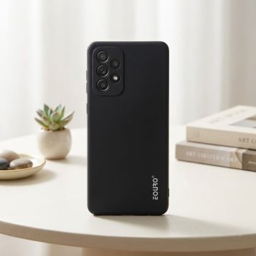 Premium European Black Plain Case for Samsung A73