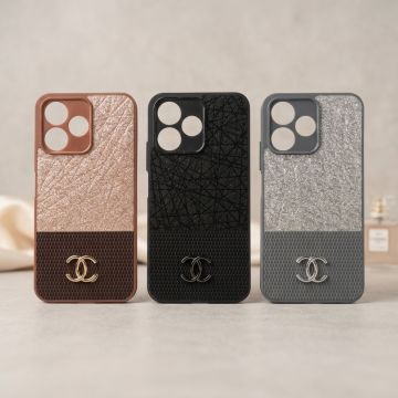 Oppo A6c Luxury Chanel Glitter Premium Sparkle Cover
