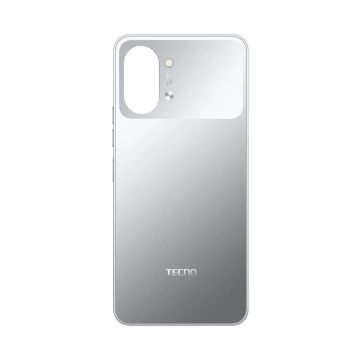 Tecno Spark Go 3 Back Housing Set (Door, Ring, Buttons) - Silver