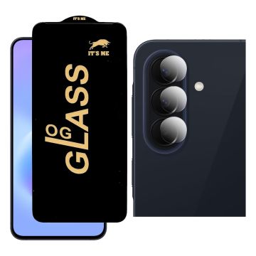 2-in-1 Protection for Samsung A57: HD Glass + Camera Protector