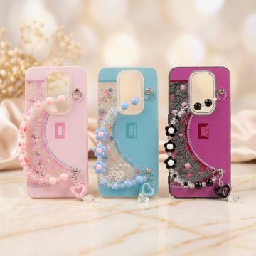 Fancy Bracelet Studded Cover for Oppo A9 2020 Stylish Back Case