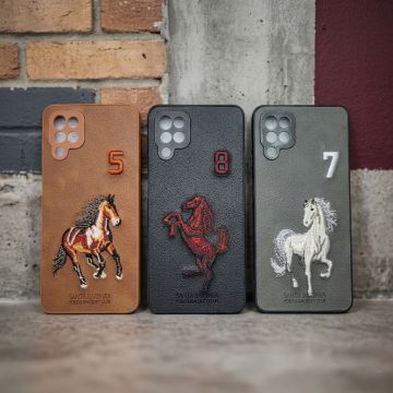 Ultimate POLO Leather Series Luxury Phone Cover for Samsung A12