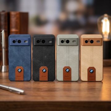 Google Pixel 8 Premium Leather Case with BMW Emblem