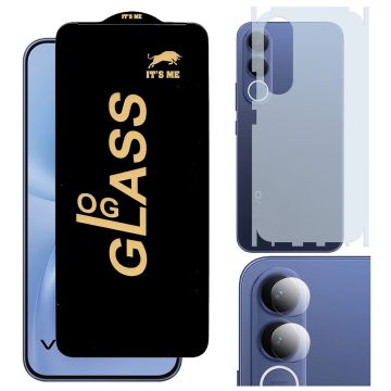 3-in-1 Full Protection for Vivo V70 Fe: HD + Matte + Camera