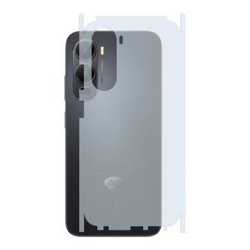 Carbon Fiber Back Matte Film for iTel City 200 - Anti-Scratch Skin
