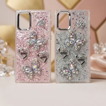 Ultimate Samsung Note 10 Butterfly Glitter Accessory for Modern Women