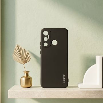 Premium European Black Plain Case for Infinix Hot 11