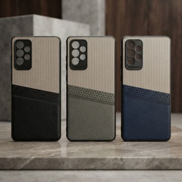 Samsung A72 Case Multicolor Dual Tone Premium Soft Leather Back Cover