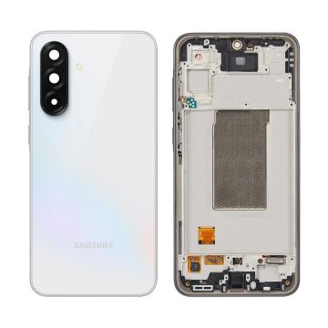 Samsung A36 Complete Outer Body - Housing Frame, Back Panel & Lens Kit - White
