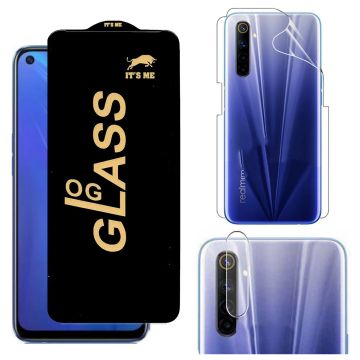 3-in-1 Full Protection for Realme 6: HD + Jelly + Camera