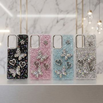Ultimate Samsung A72 Butterfly Glitter Accessory for Modern Women