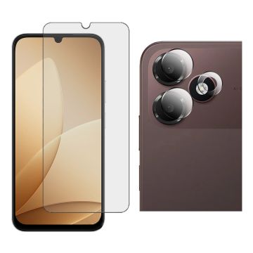 2-in-1 Protection Bundle for Oppo A6c: Gorilla + Camera