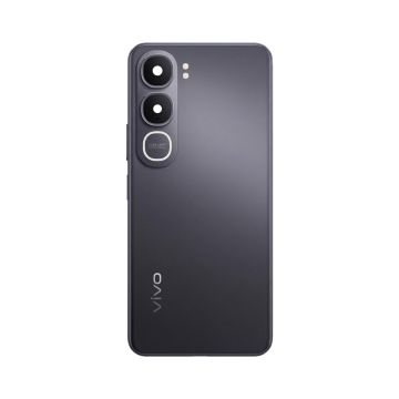Vivo Y21D Complete Back Housing Set (Door, Ring, Buttons, Lens) - Black