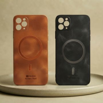 iPhone 11 Pro Max Back Cover – Leather Multicolor