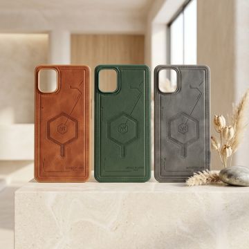 Samsung Galaxy A06 Back Cover – Leather