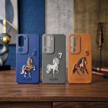 Ultimate POLO Leather Series Luxury Phone Cover for Vivo Y19s