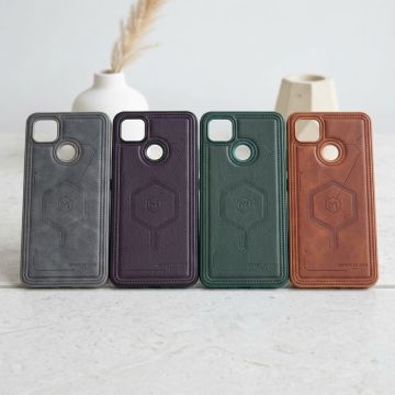 Redmi 9C Back Cover – Leather
