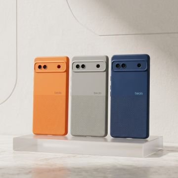Google Pixel 6A Multicolor Beats Dotted Modern Art Style Case