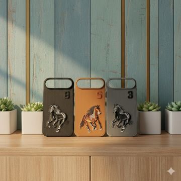 Premium Polo Leather Type Soft Silicone Protective Case for Apple iPhone 17 Air