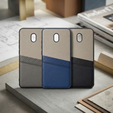 Xiaomi Redmi 8A Case Multicolor Dual Tone Premium Soft Leather Back Cover
