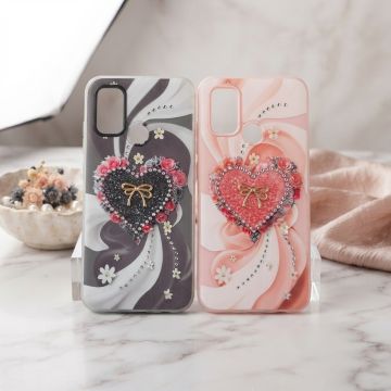 Oppo A53 Premium Heart Printed Cute & Protective Case