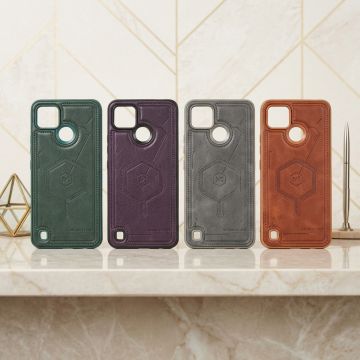 Realme C25Y Back Cover – Leather