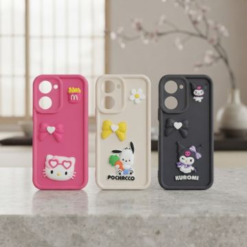 Vivo Y03 Back Cover – Kitty Cartoon