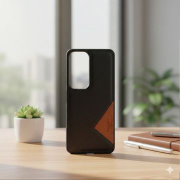 Premium Soft-Touch Leatherette Back Cover for Vivo Y19s - Multicolor Edition