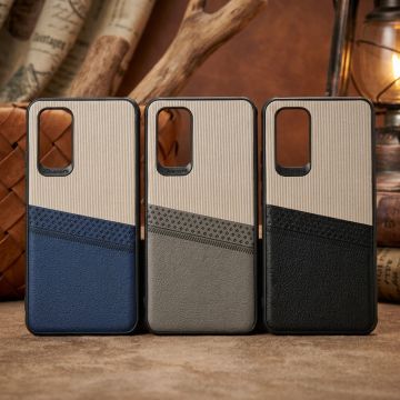 Vivo V19 Case Multicolor Dual Tone Premium Soft Leather Back Cover