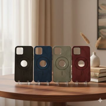 Premium Style Leather Sleeve for Apple iPhone 12 Pro Sleek Inspired Soft Touch Shield