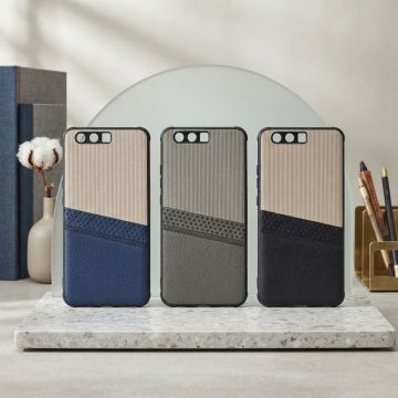 Huawei P10 Case Multicolor Dual Tone Premium Soft Leather Back Cover