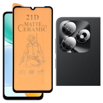 2-in-1 Protection Bundle for Honor x5c plus: Ceramic + Camera