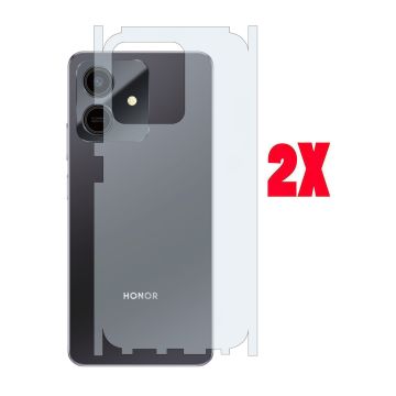 Honor play 10 Carbon Fiber Back Matte Film Anti-Scratch Soft Skin - 2Pcs 