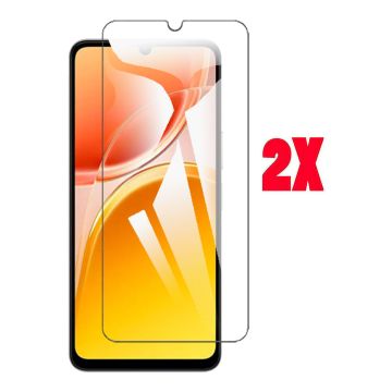 (2-Pack) 9H Polish Glass for Vivo Y11d - Anti-Scratch Guard