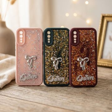 Vivo S1 Queen Still Glitter Case Glossy Finish