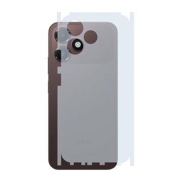 Carbon Fiber Back Matte Film for Oppo A6c - Anti-Scratch Skin