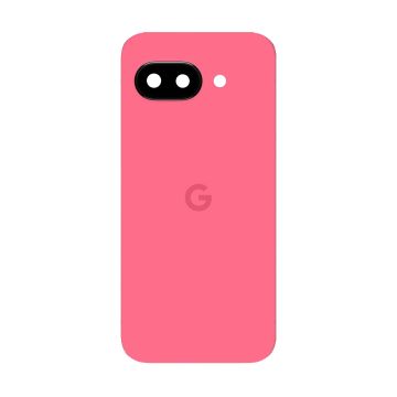 Google Pixel 9a Back Battery Door with Camera Lens Glass - Pink