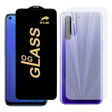 2-in-1 360 Protection for Realme 6: HD Glass + Back Matte