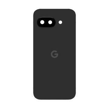 Google Pixel 9a Back Battery Door with Camera Lens Glass - Black